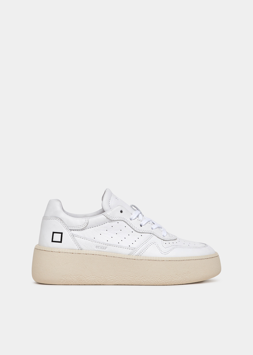 D.A.T.E.: STEP CALF WHITE