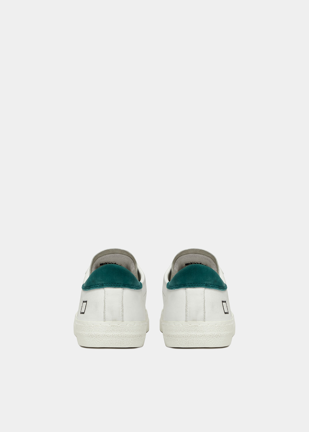 D.A.T.E.: HILL LOW VINTAGE CALF WHITE-GREEN