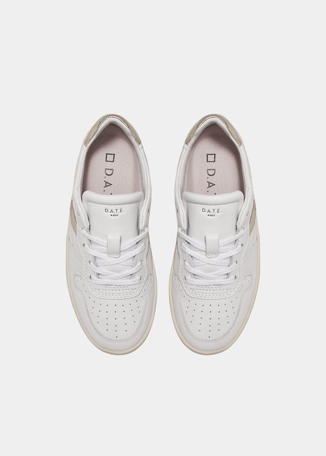 D.A.T.E. Sneakers COURT 2.0 COLORED WHITE-PLATINUM 3