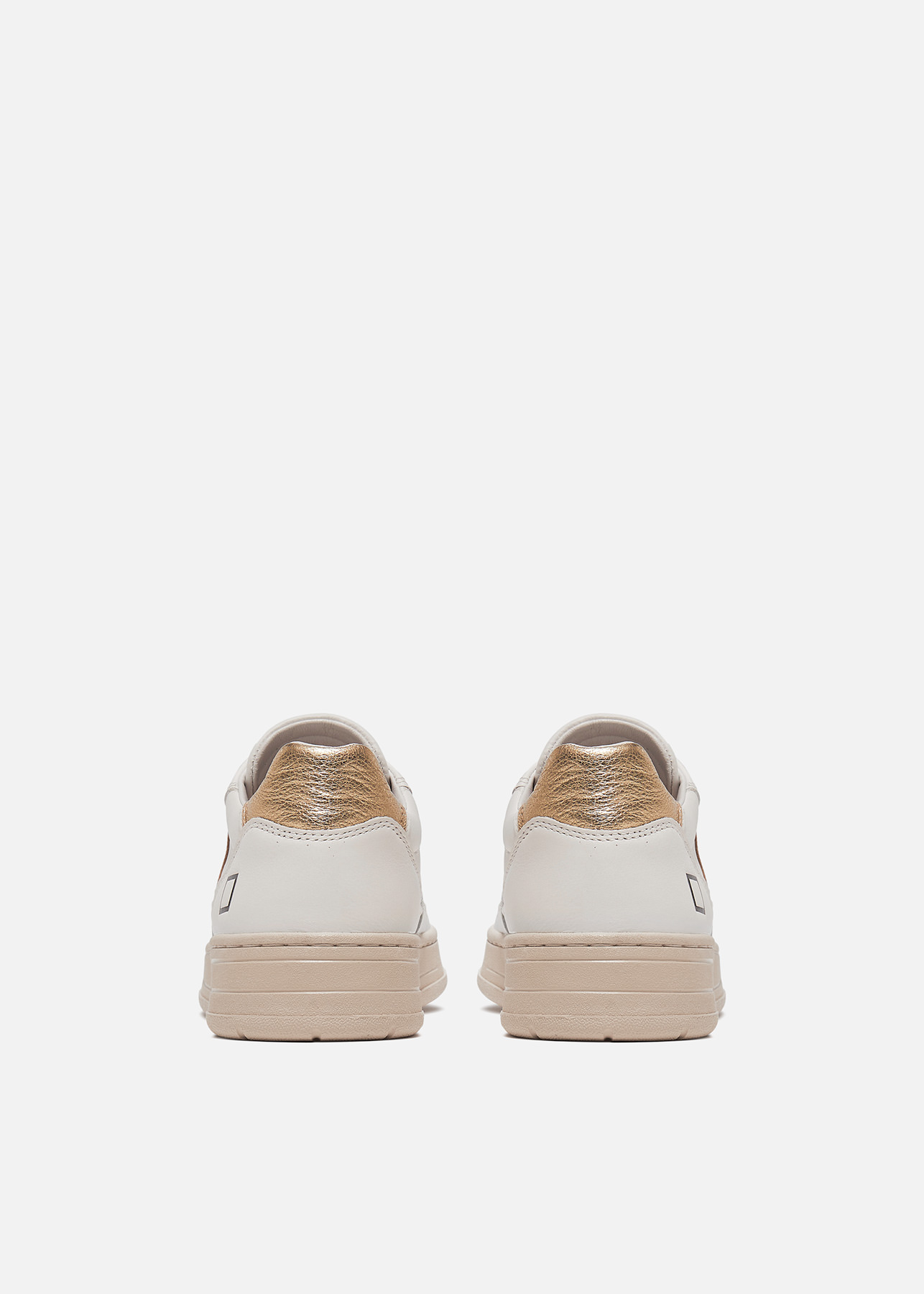 D.A.T.E.  Sneakers 'Court 2.0 Natural' - Bianco/Tabacco – Naldi