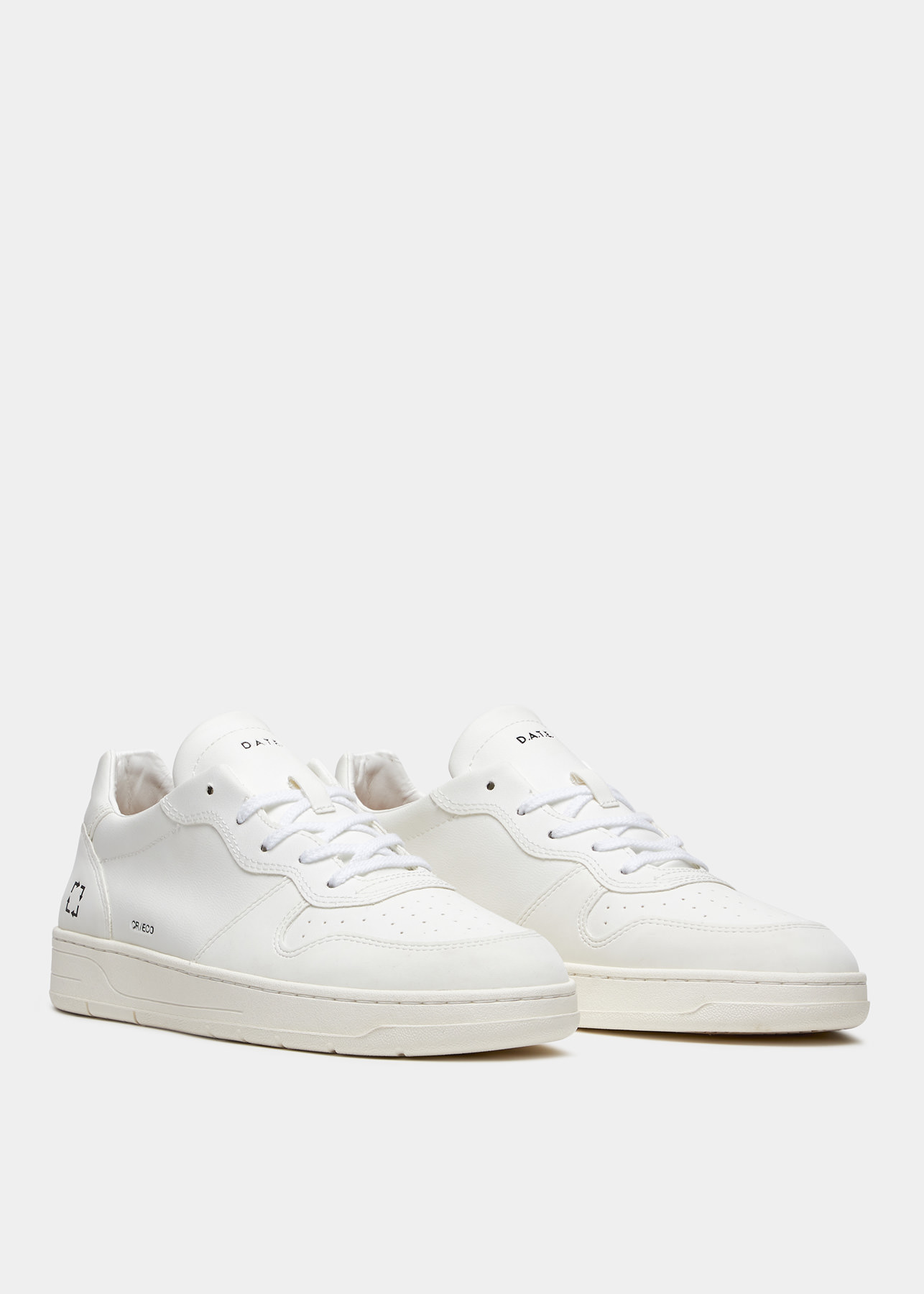 D.A.T.E. Sneakers COURT ECO VEGAN WHITE | Date shoes