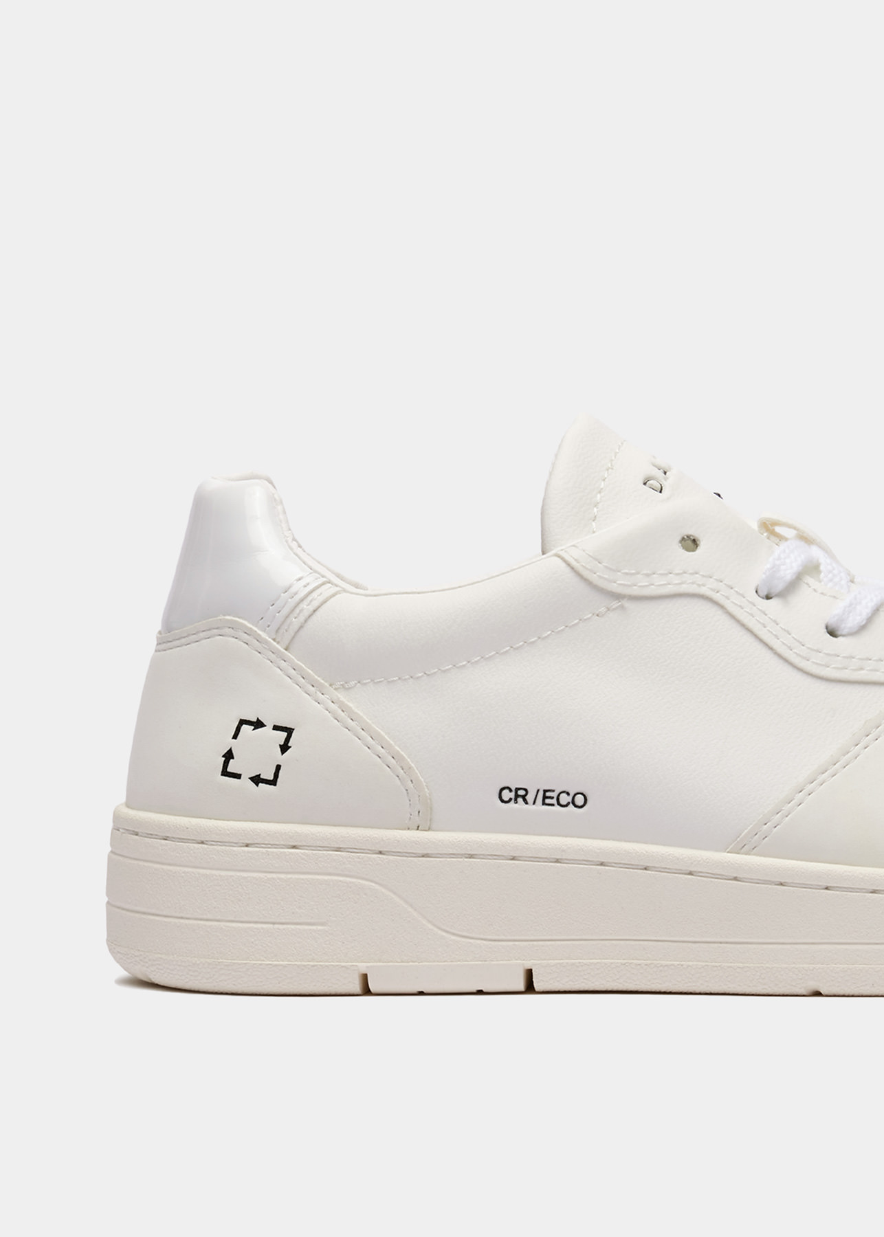 D.A.T.E. Sneakers COURT ECO VEGAN WHITE | Date shoes