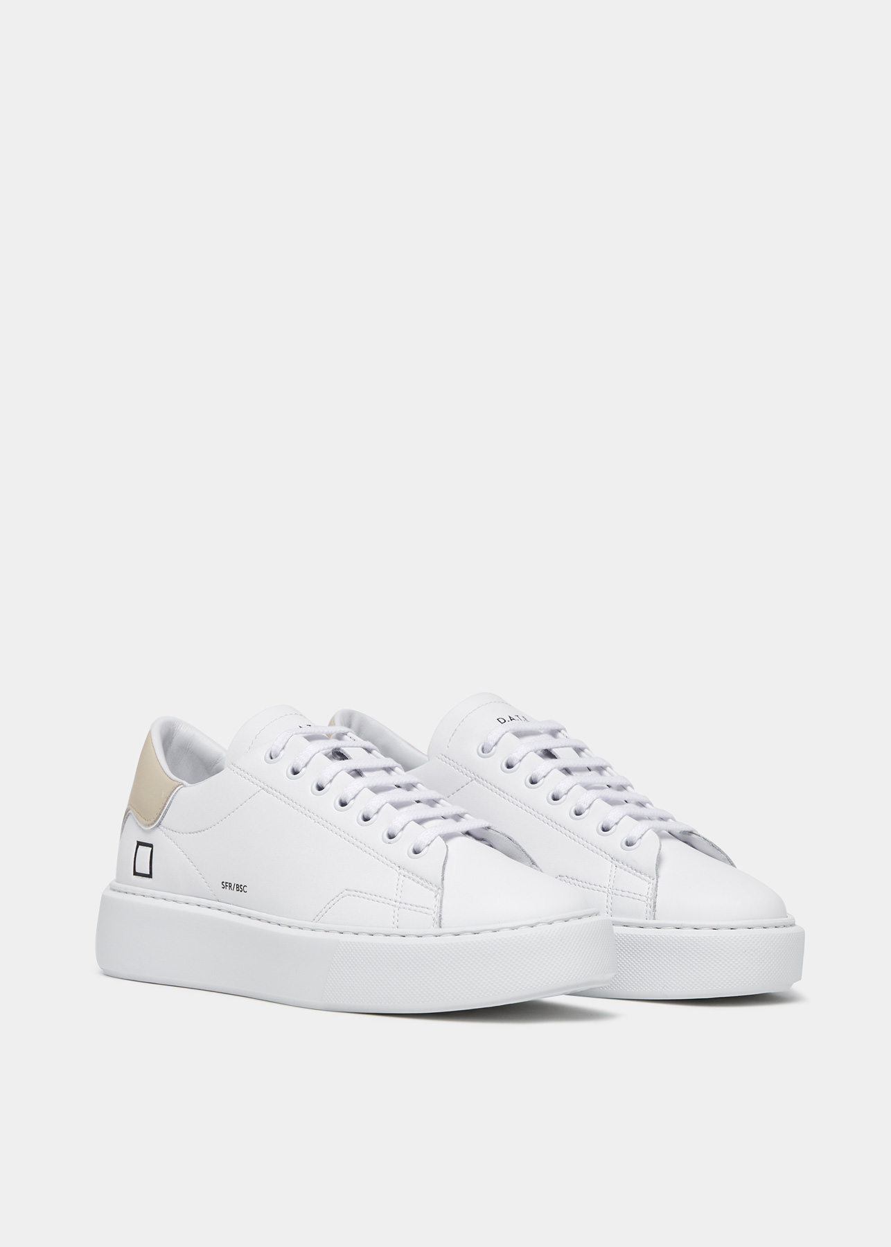 D.A.T.E. Sneakers Donna Sfera Mono White (Numeric_36) : D.A.T.E.