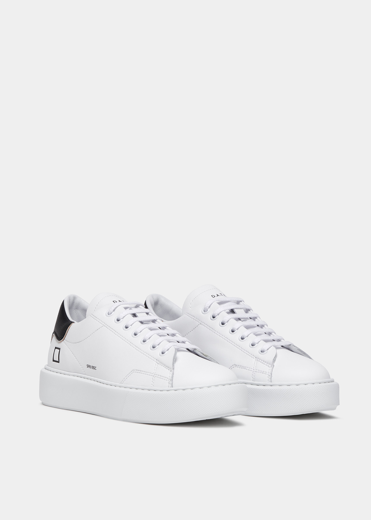 Date Sneakers SFERA BASIC WHITE-BLACK