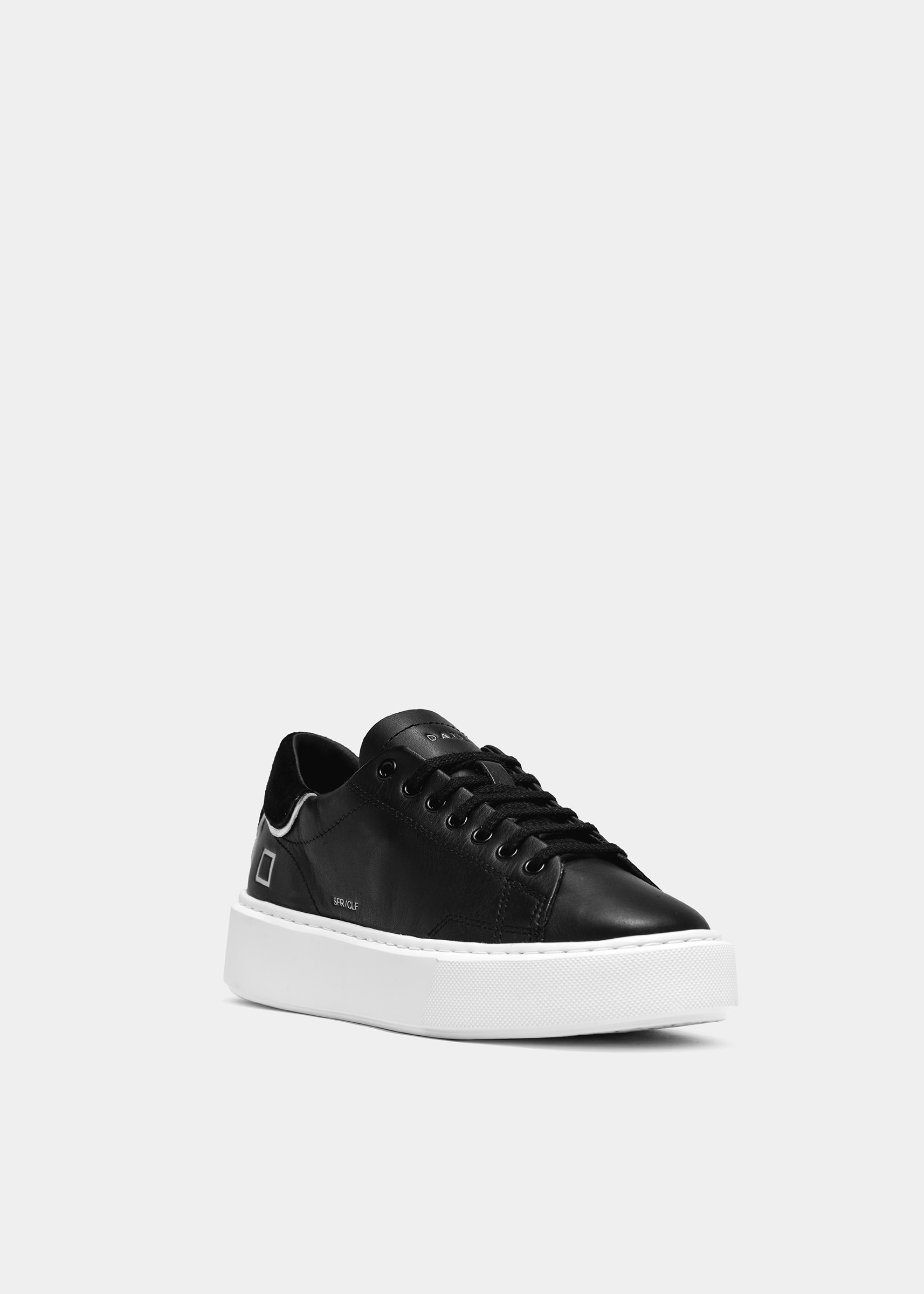 D.A.T.E. Sneakers SFERA CALF TOTAL BLACK | Date shoes